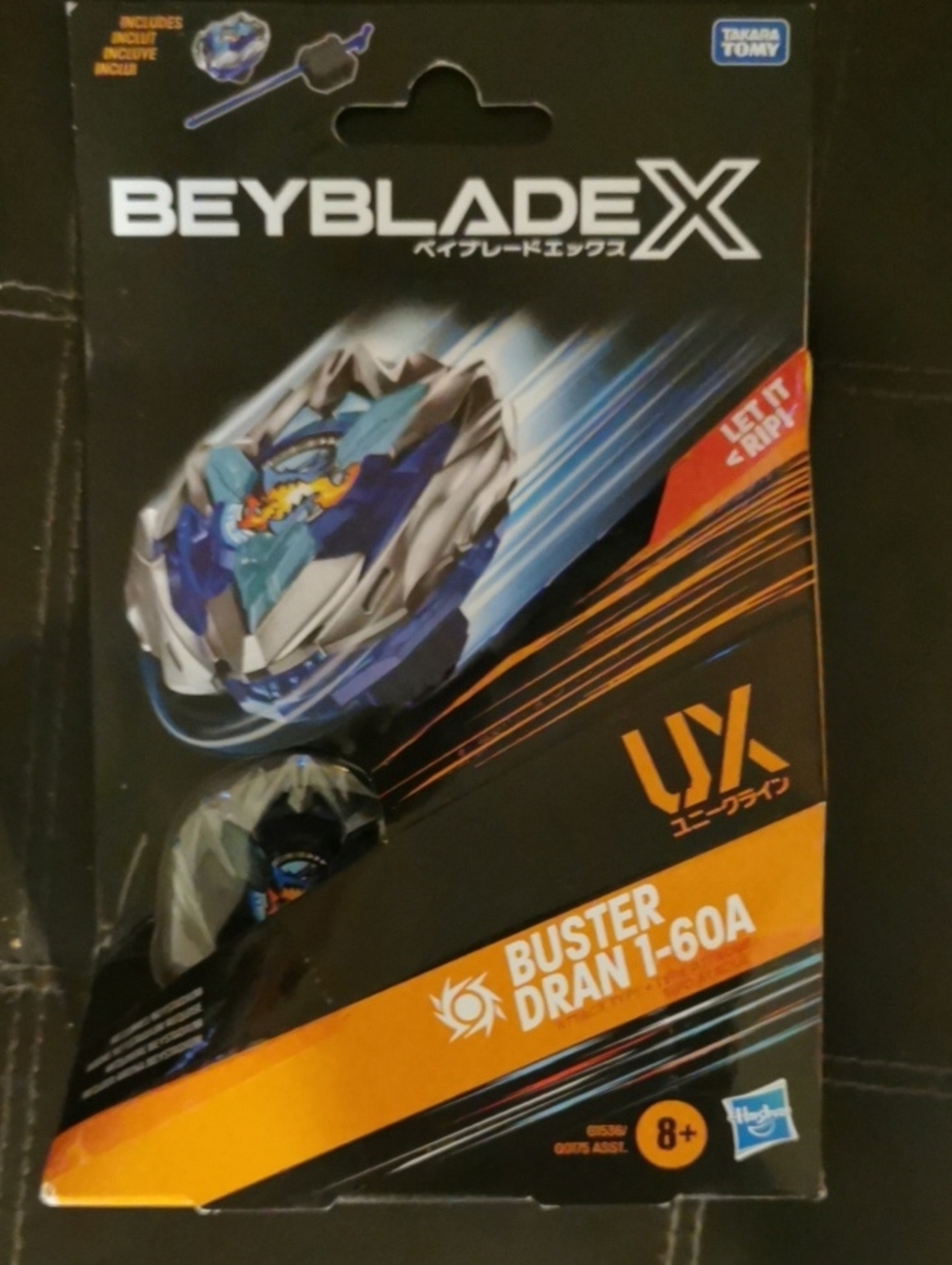Hasbro UX Buster Dran 1-60A - Blue and Silver